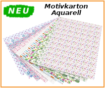 Motivkarton Aquarell