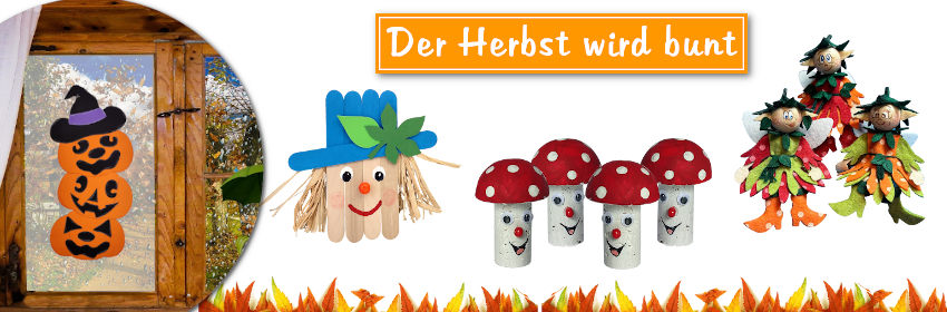 Herbstliches Basteln mit Prell